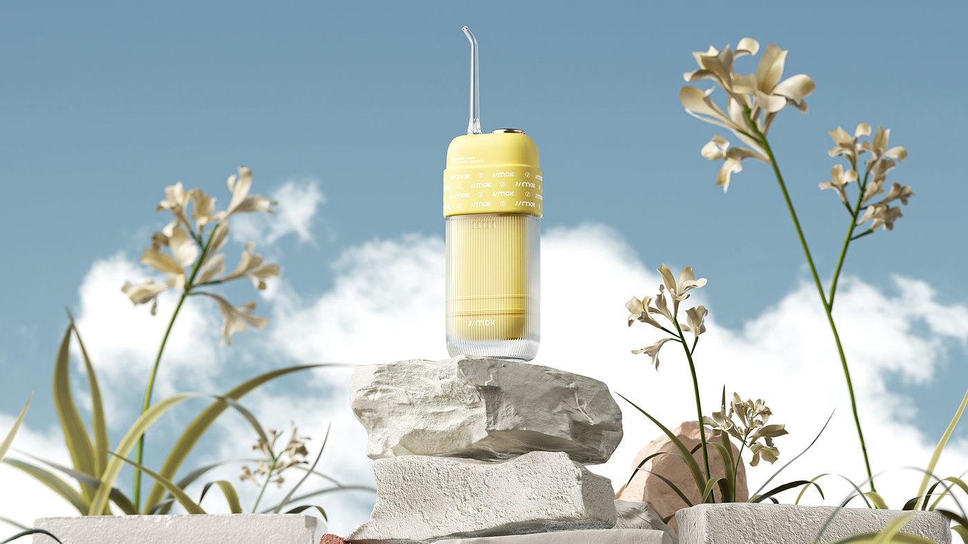 oral irrigator，Gehu，Original design，industrial design，Degree design，oral cavity，