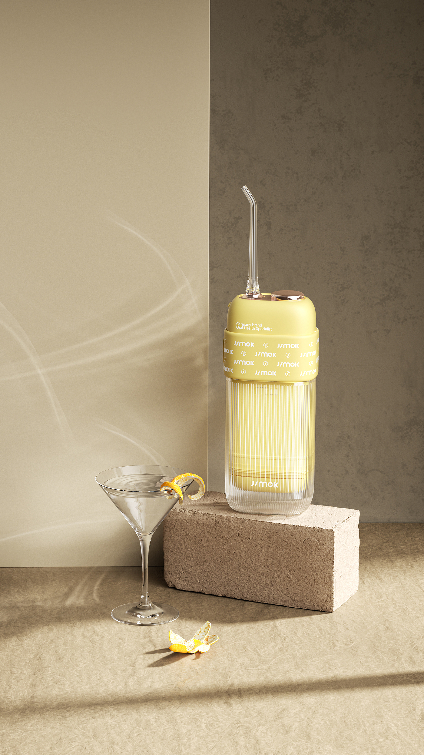 oral irrigator，Gehu，Original design，industrial design，Degree design，oral cavity，