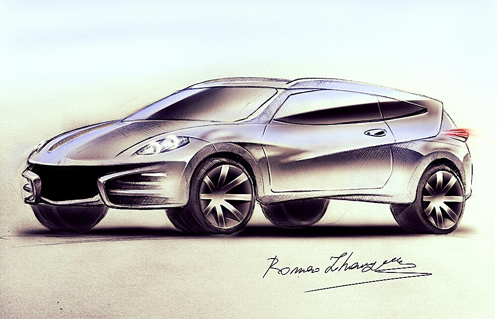 automobile，Hand drawn，vehicle，