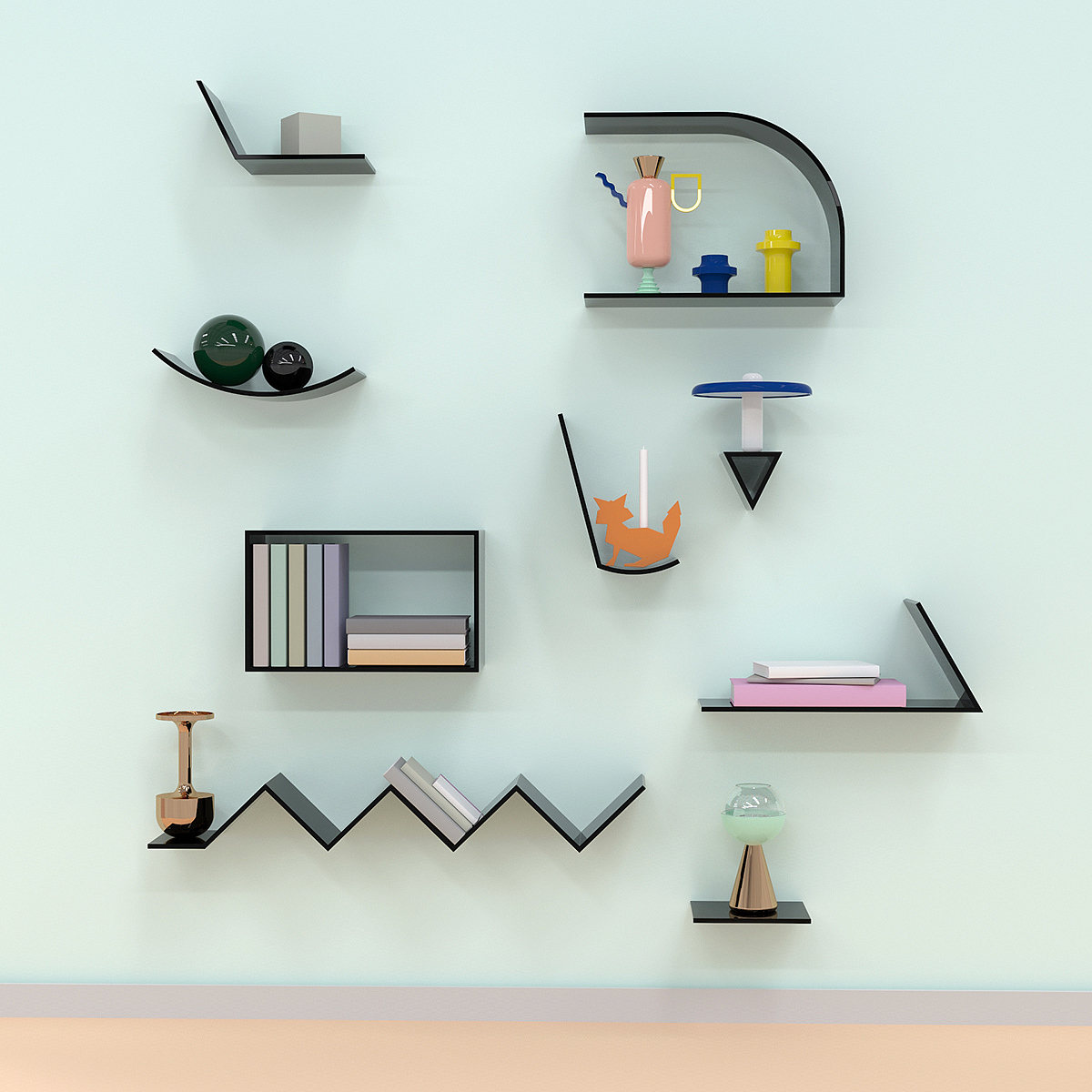 Home Furnishing，furniture，Storage rack，Ornaments，Symbol，