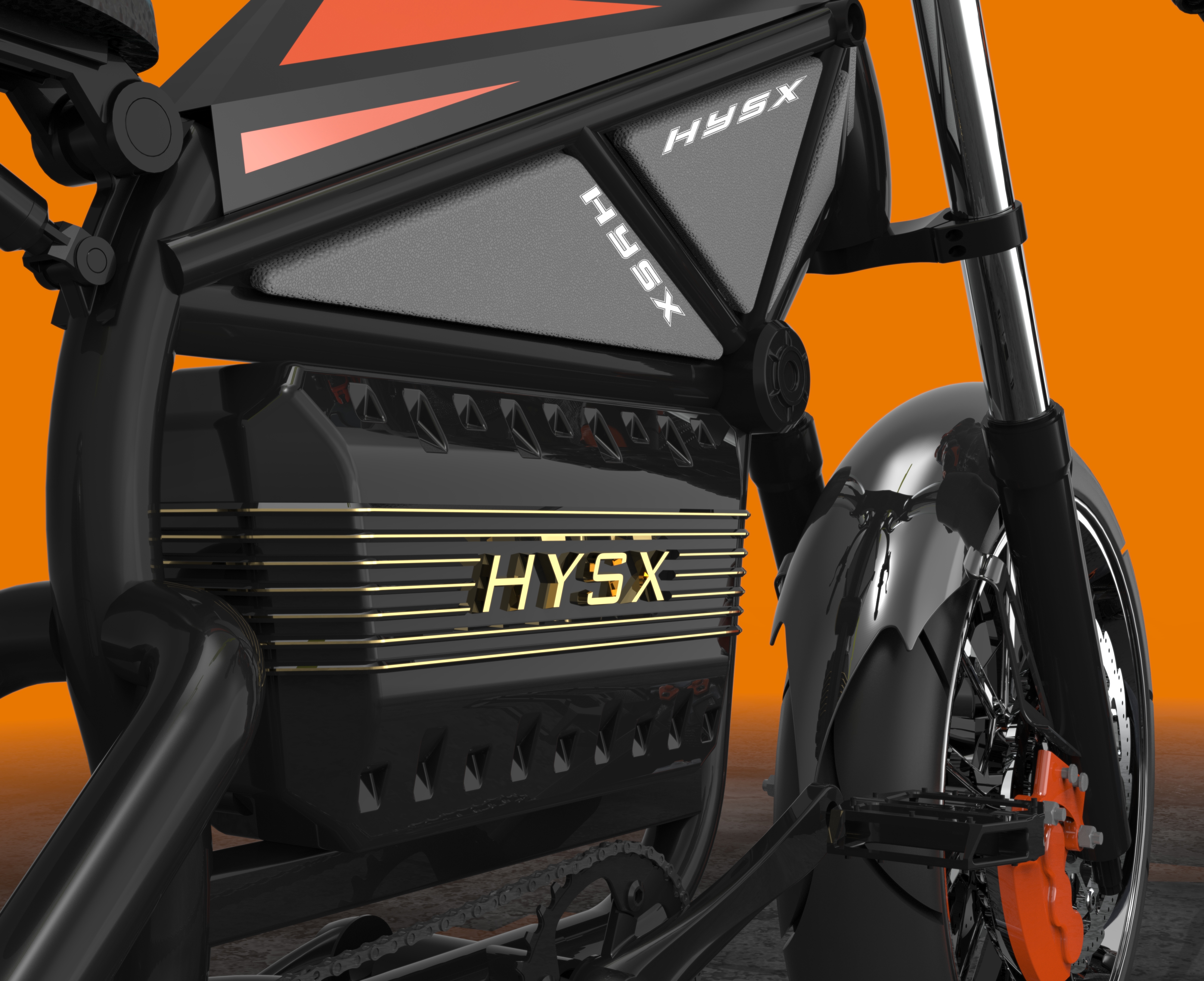 Halley，Electric bicycle，Electric friction，Mecha，eBIKE，