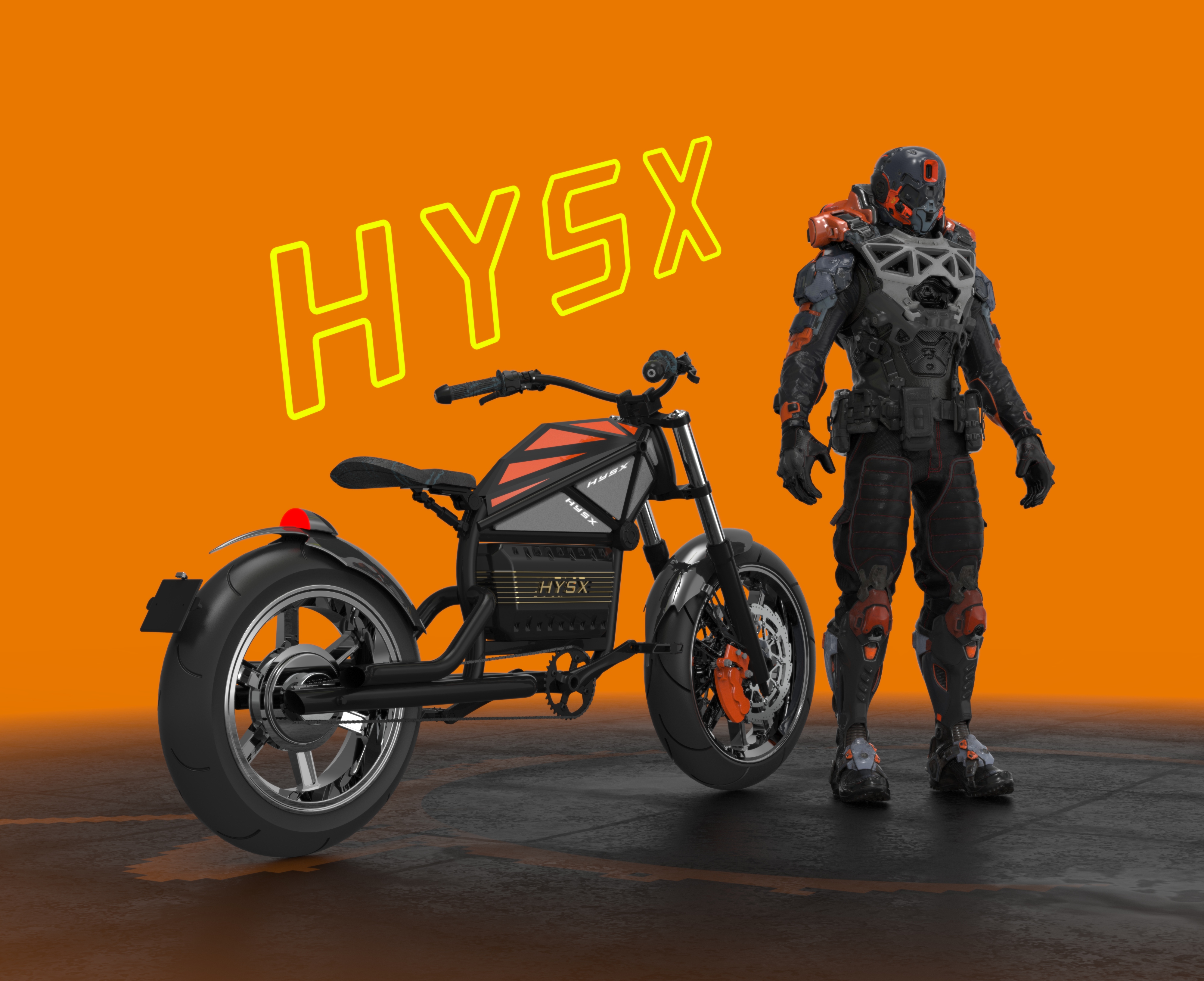 Halley，Electric bicycle，Electric friction，Mecha，eBIKE，