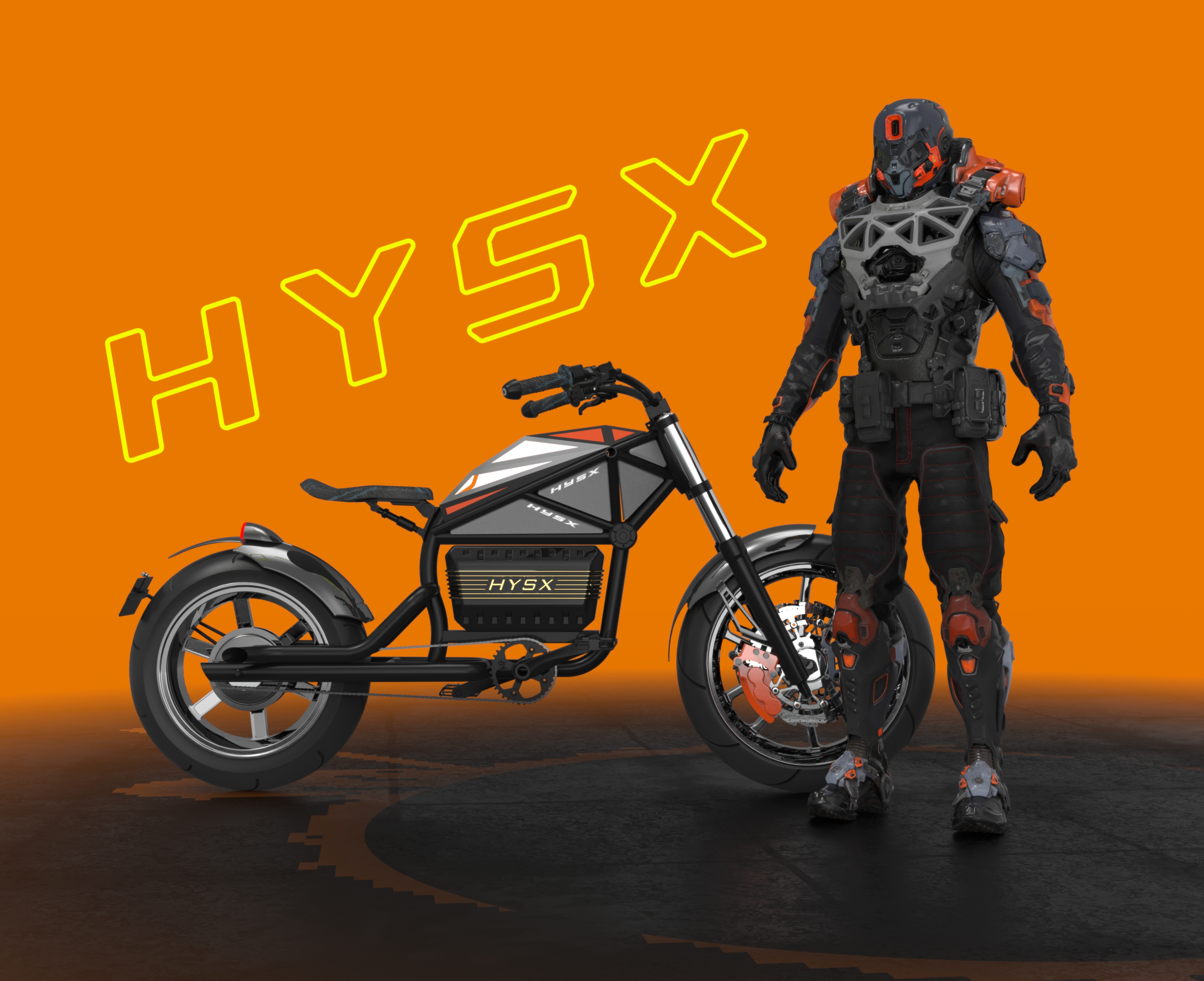 Halley，Electric bicycle，Electric friction，Mecha，eBIKE，