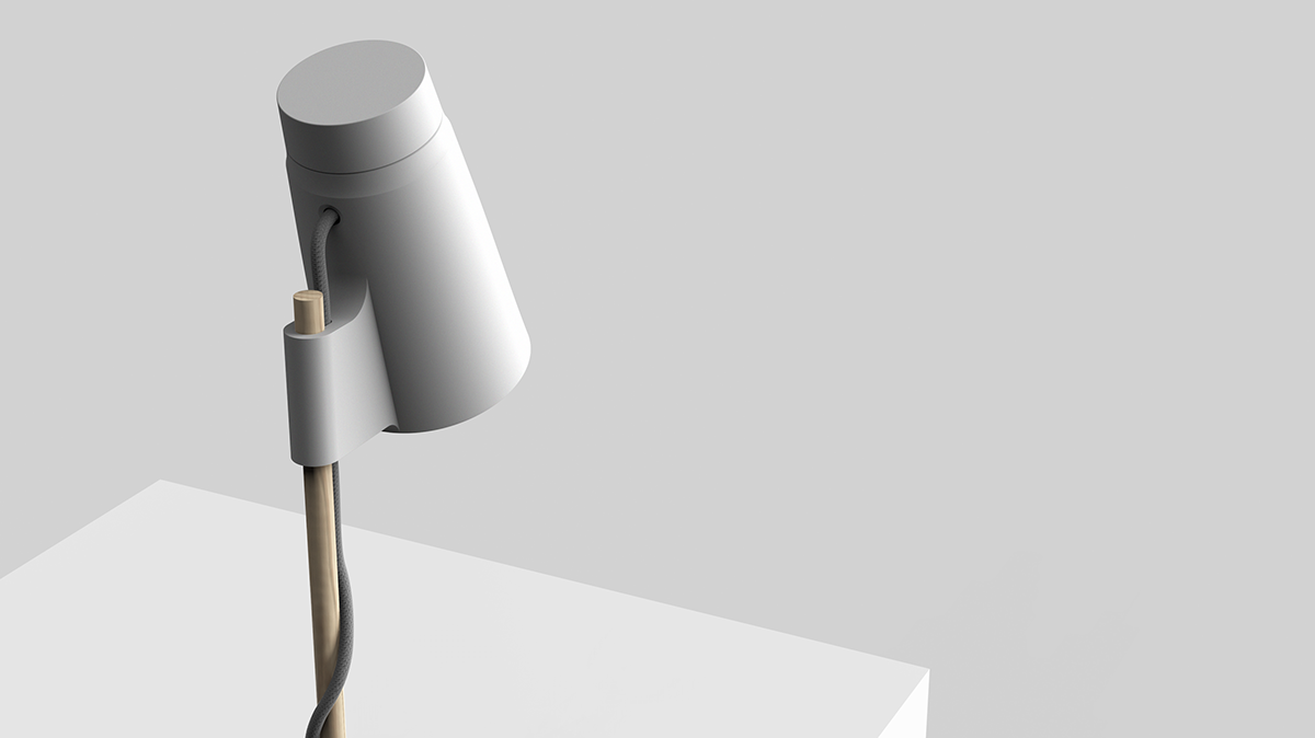 Desk lamp，assemble，wire，Knob socket，Light bulb:，Plug，3D printing，