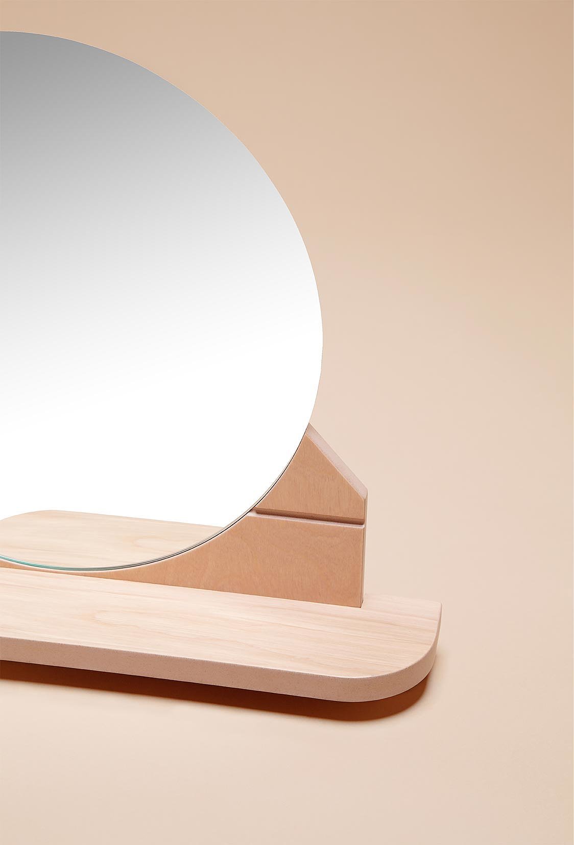 mirror，geometry，wood，knob，Shelf，