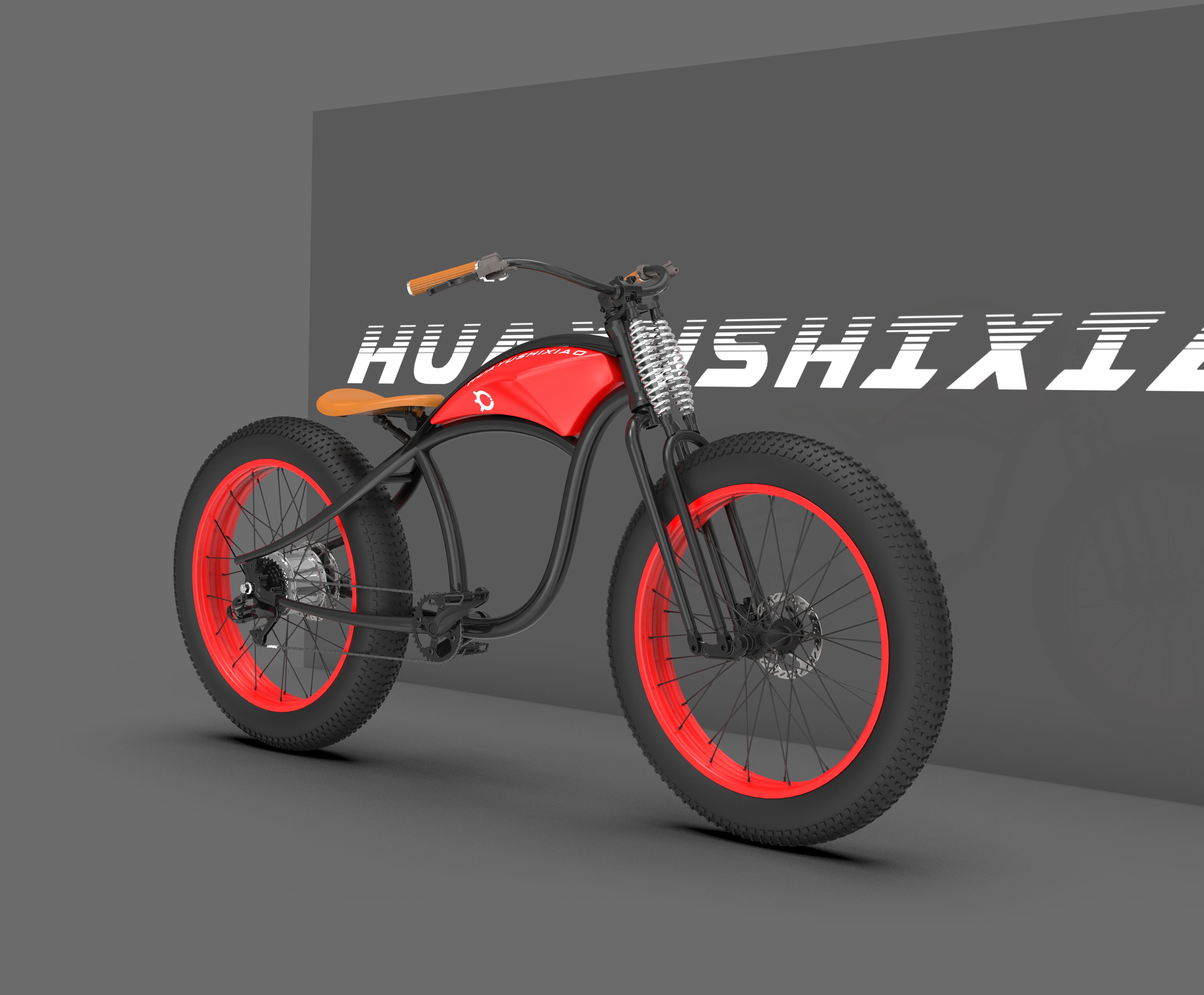 eBIKE，Retro，Motorcycle，Electric friction，Electric bicycle，