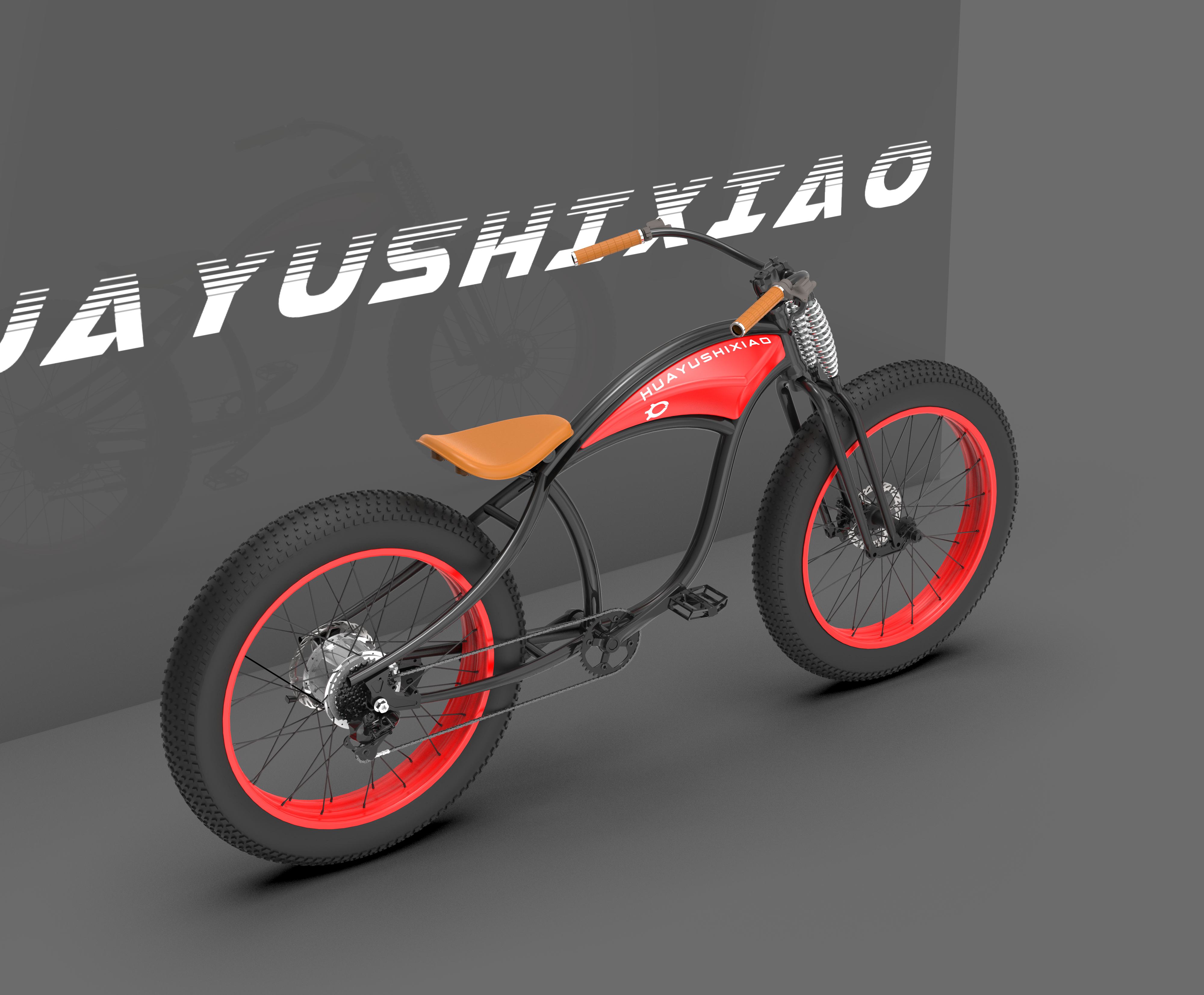 eBIKE，Retro，Motorcycle，Electric friction，Electric bicycle，