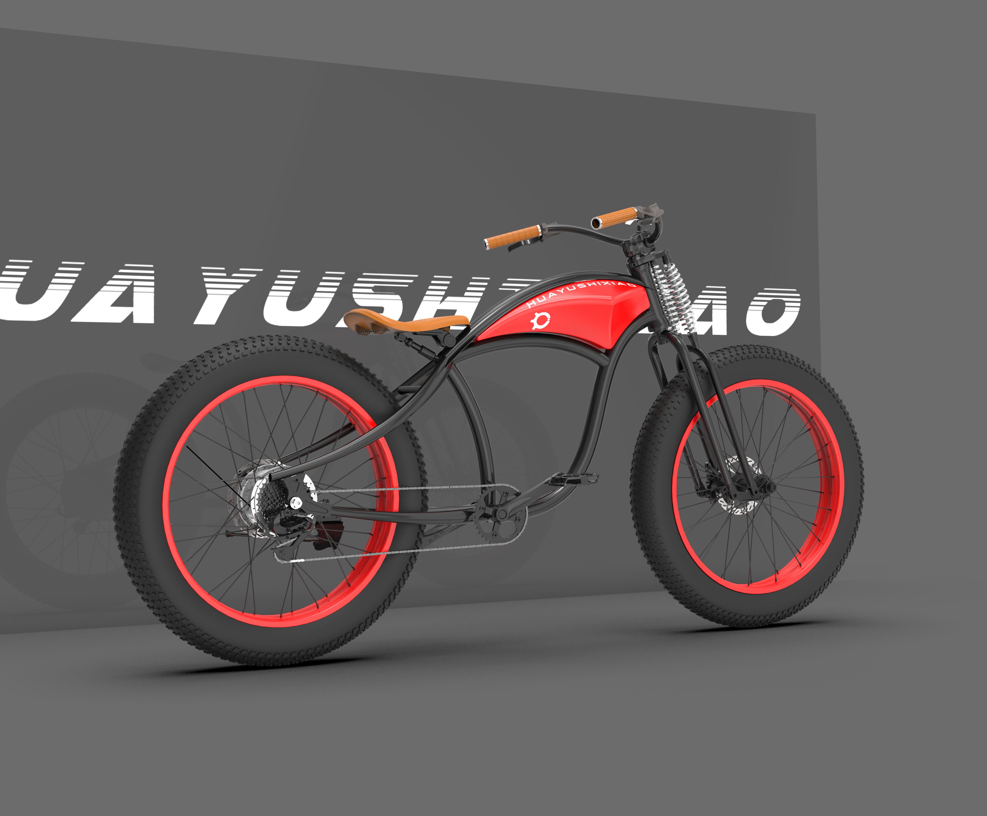 eBIKE，Retro，Motorcycle，Electric friction，Electric bicycle，