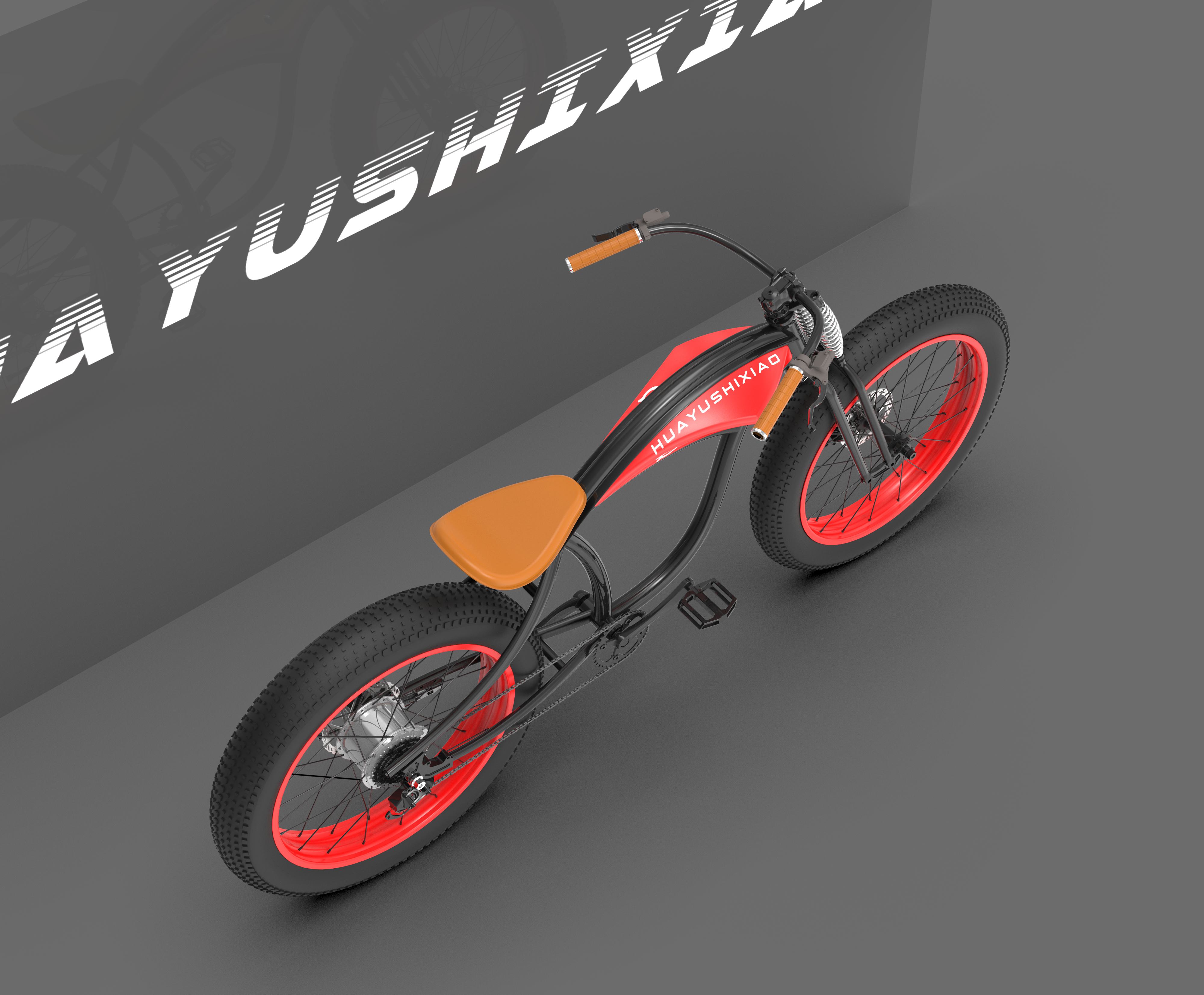 eBIKE，Retro，Motorcycle，Electric friction，Electric bicycle，