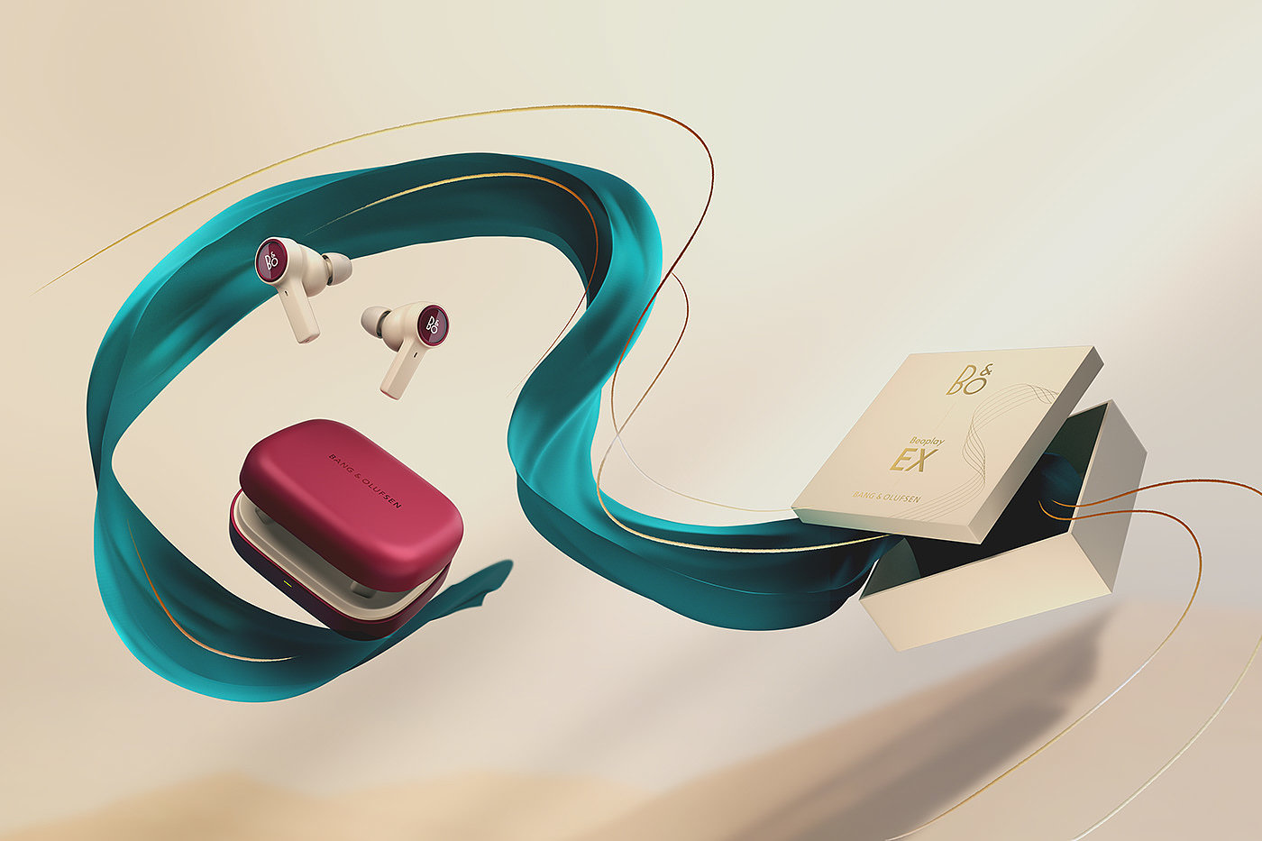 Bluetooth headset，Appearance design，product design，delicate，b&o，