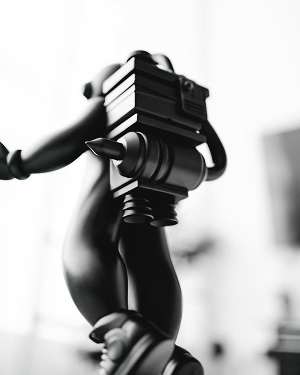 Garage Kit，astronaut，Appearance design，delicate，IP hand office，