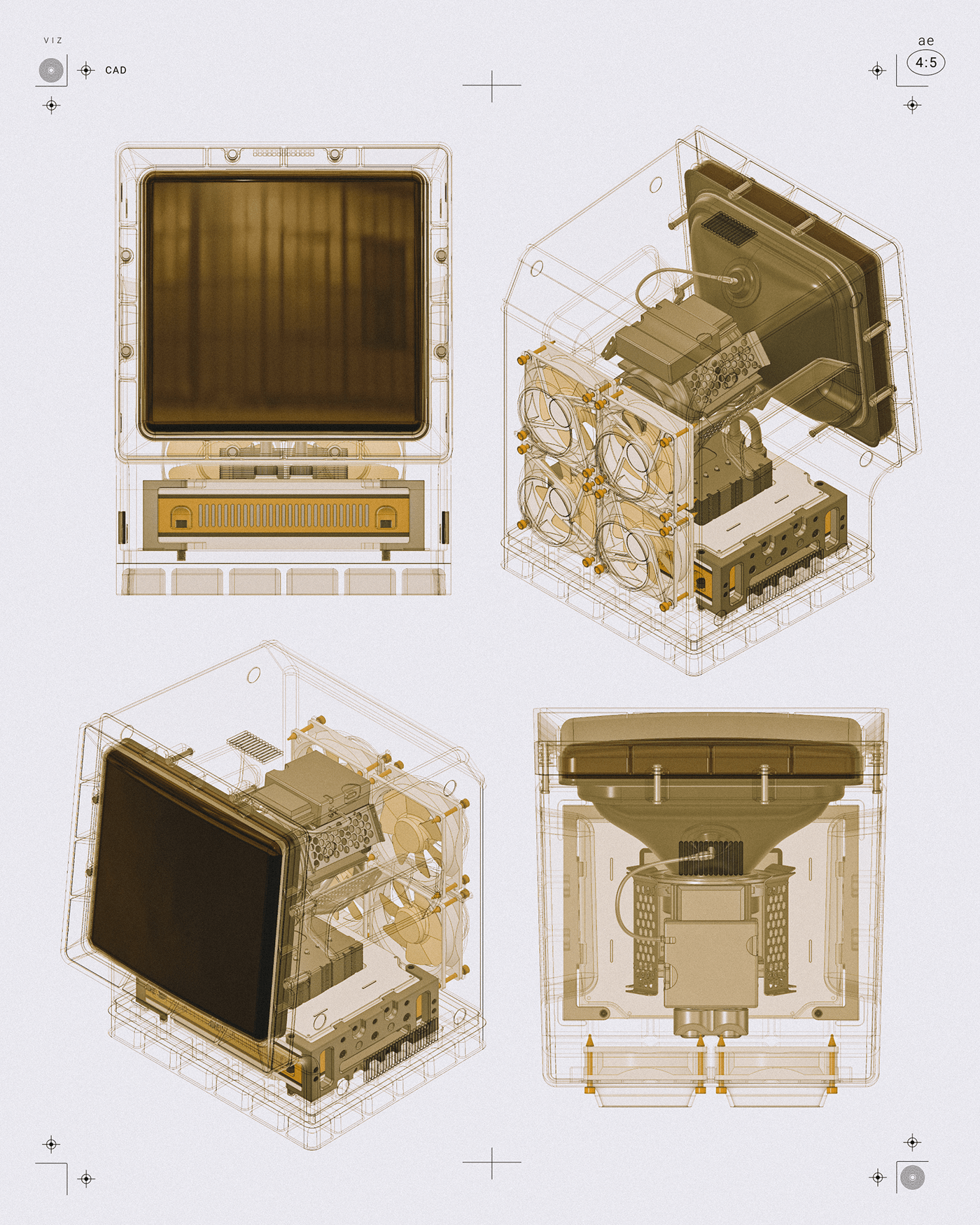 conceptual design，product design，computer，Appearance design，