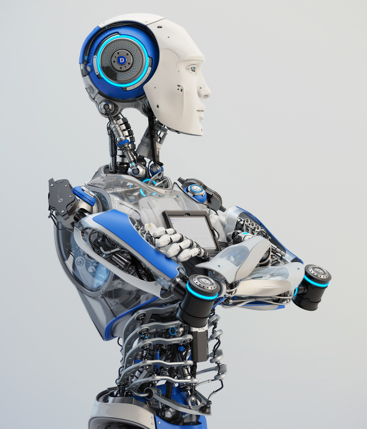 robot，product design，Technology design，future，Appearance design，Humanoid robot，Sense of science and technology，