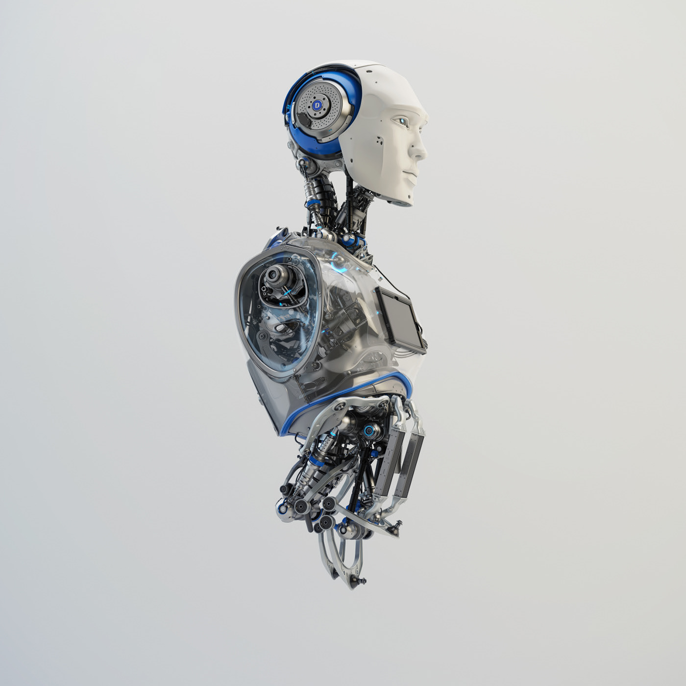 robot，product design，Technology design，future，Appearance design，Humanoid robot，Sense of science and technology，