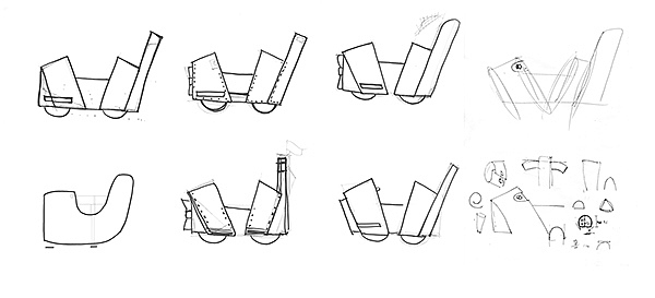 儿童，玩具，学步车，设计研究，模型制作，