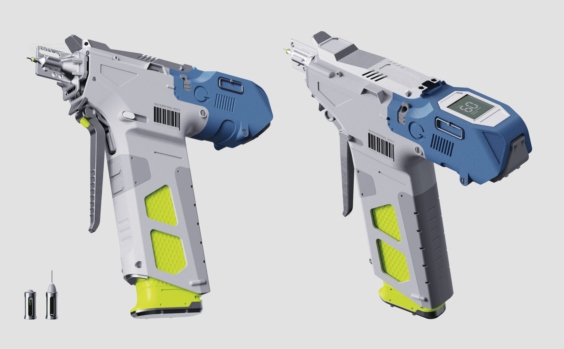 Syringe，gun，conceptual design，Art，industrial design，Interaction design，medical care，Medical instruments，