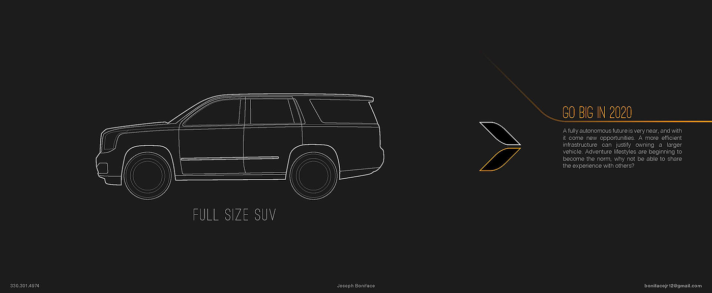 product design，Automatic design，GMC Cascadia，suv，