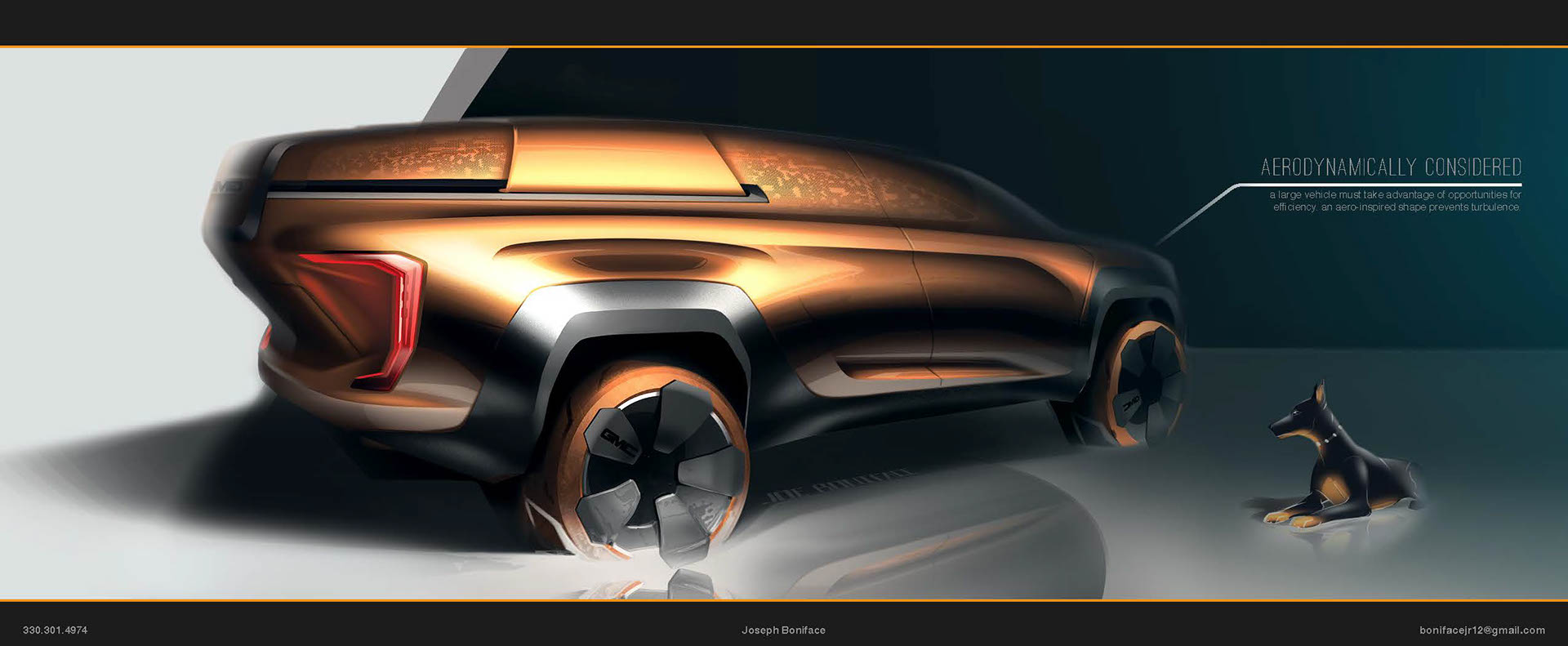 product design，Automatic design，GMC Cascadia，suv，