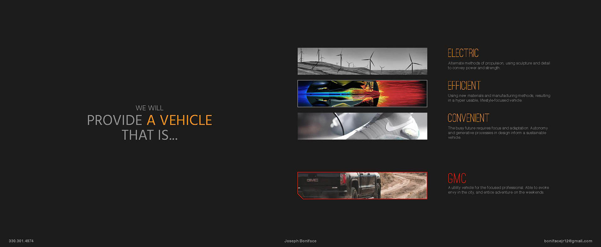 product design，Automatic design，GMC Cascadia，suv，