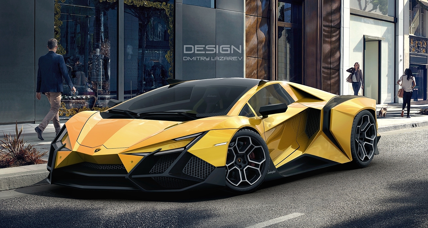Lamborghini，Automatic design，Sports car，