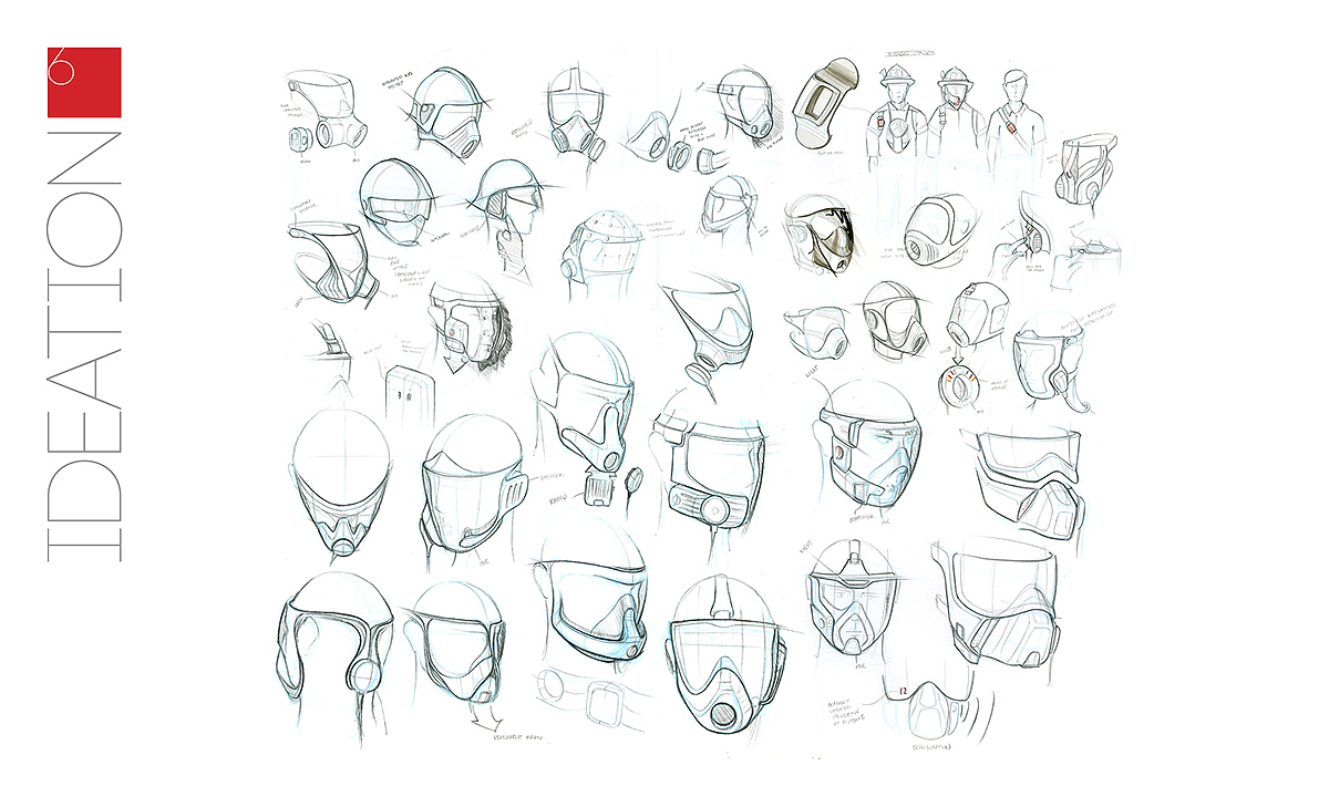 Sketch design，Rescue mask，sounds，