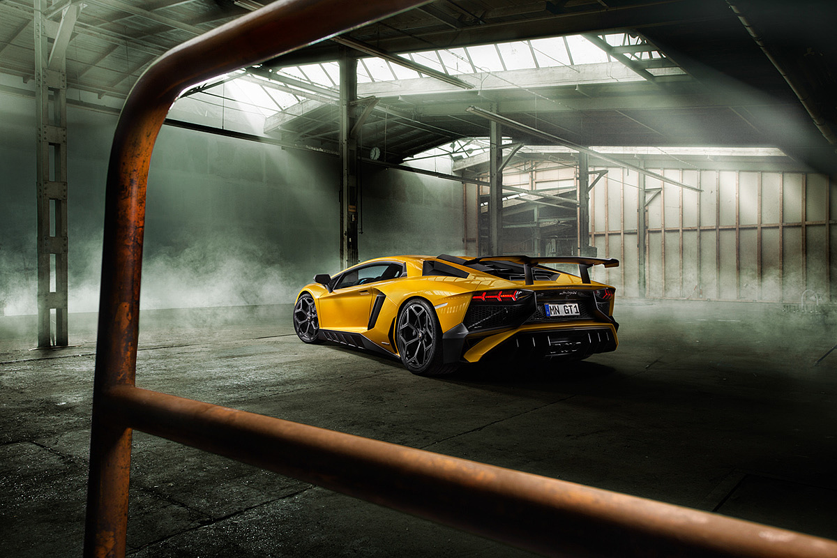 Lamborghini，Aventador SV，跑车，Philipp Rupprec，摄影作品，