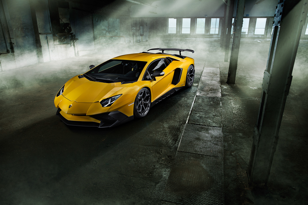 Lamborghini，Adventurer SV，Sports car，Philipp Rupprec，Photographic works，