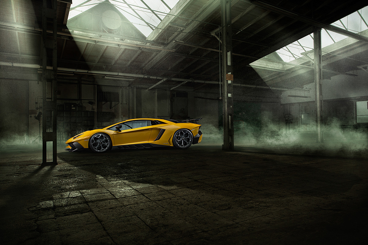 Lamborghini，Adventurer SV，Sports car，Philipp Rupprec，Photographic works，