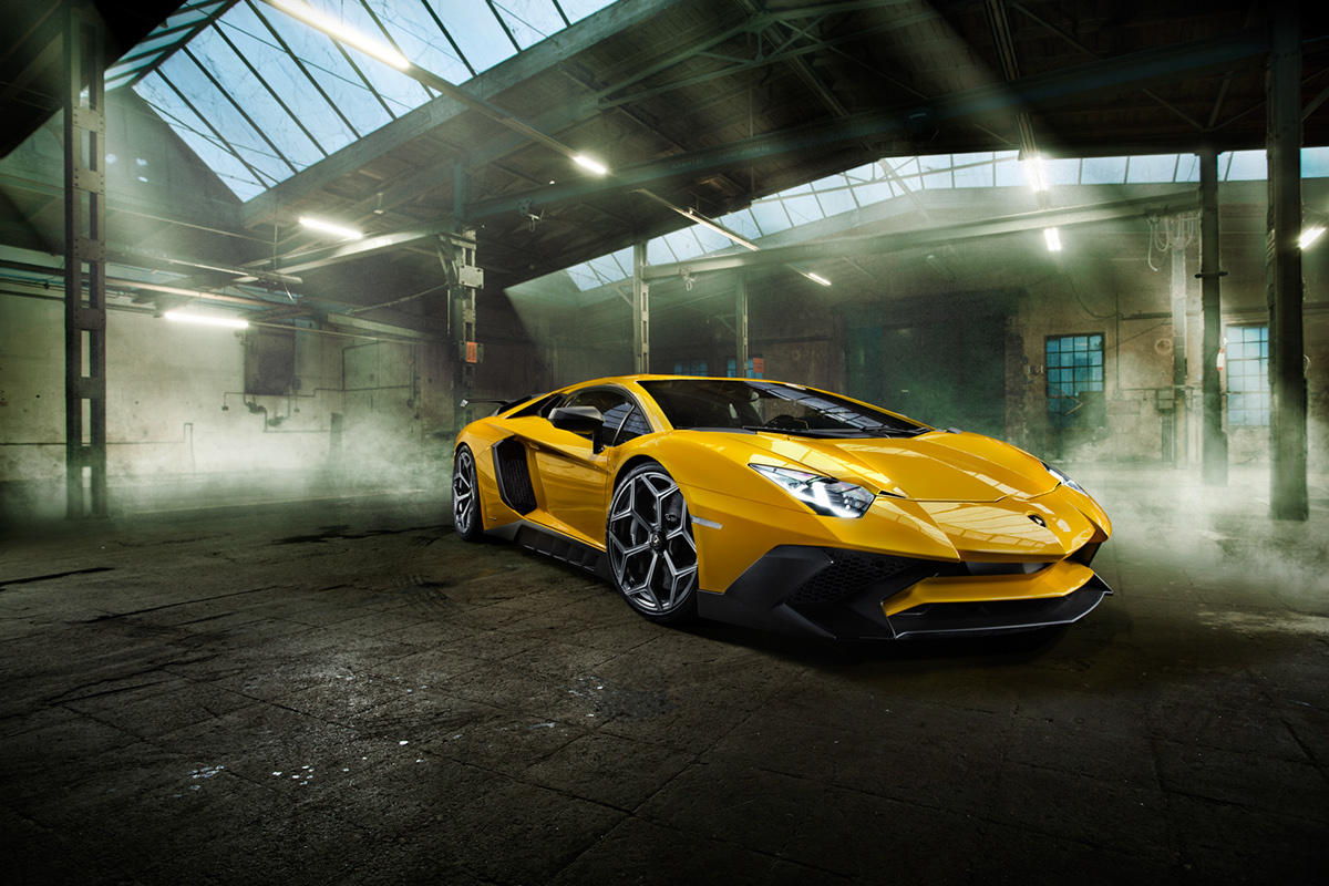 Lamborghini，Adventurer SV，Sports car，Philipp Rupprec，Photographic works，