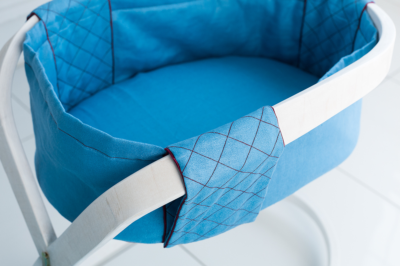 cradle，baby，blue，
