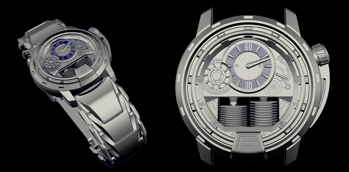 Wrist watch，delicate，modeling，