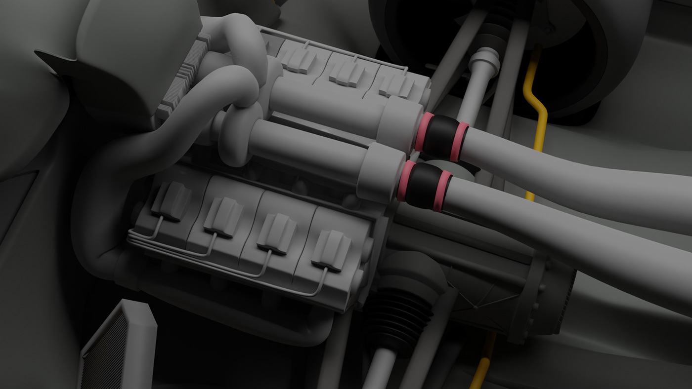 automobile，vehicle，conceptual design，Sports car，