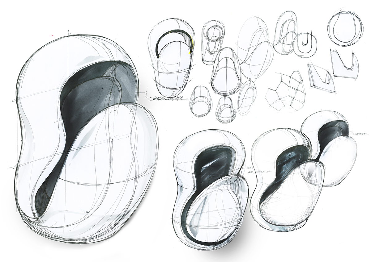 Hand dryer，concept，new type，sketch，originality，