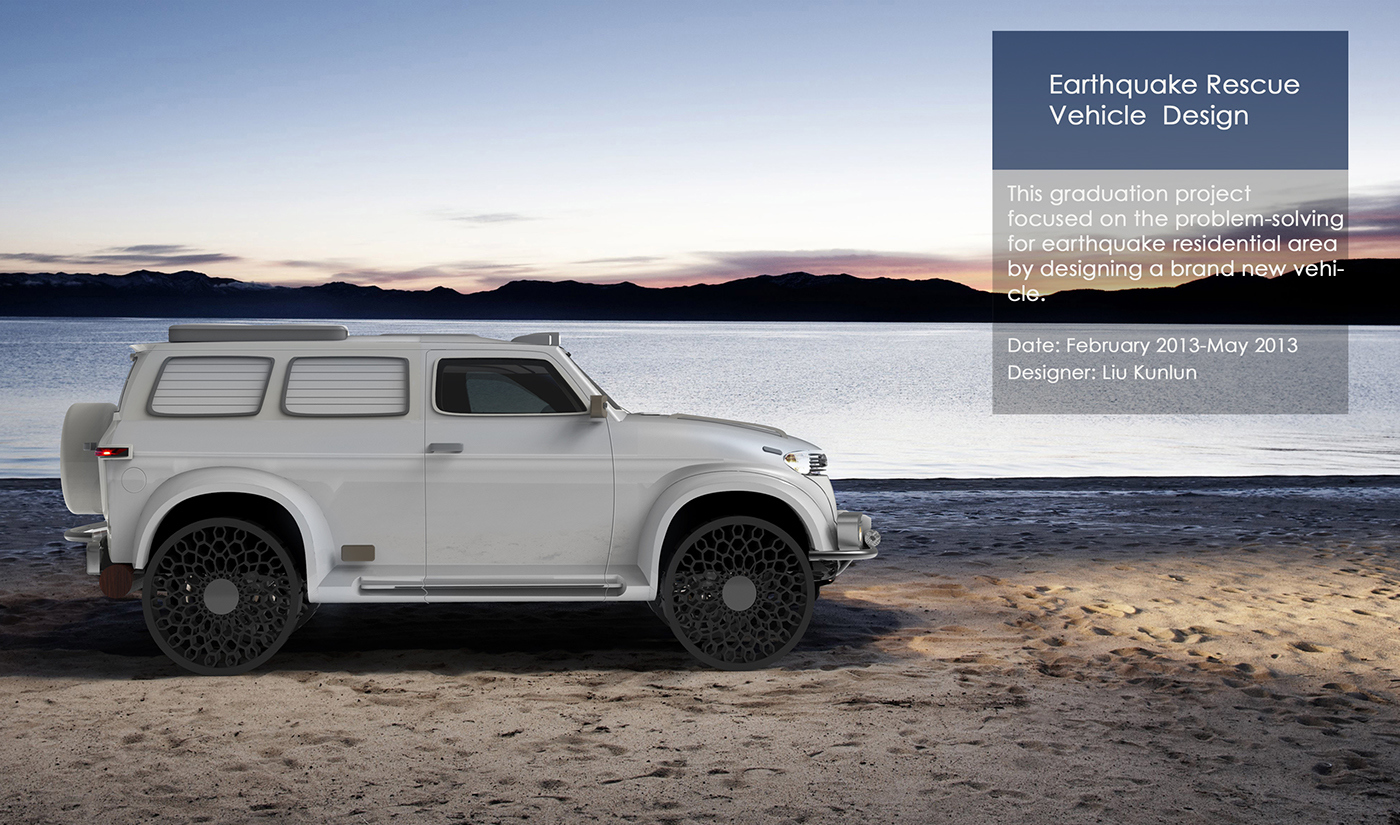 automobile，Off-road vehicle，Rescue vehicle，Design Research，concept，
