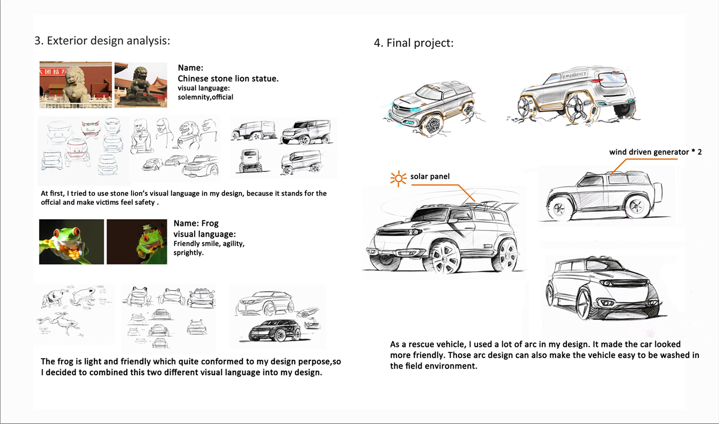 automobile，Off-road vehicle，Rescue vehicle，Design Research，concept，