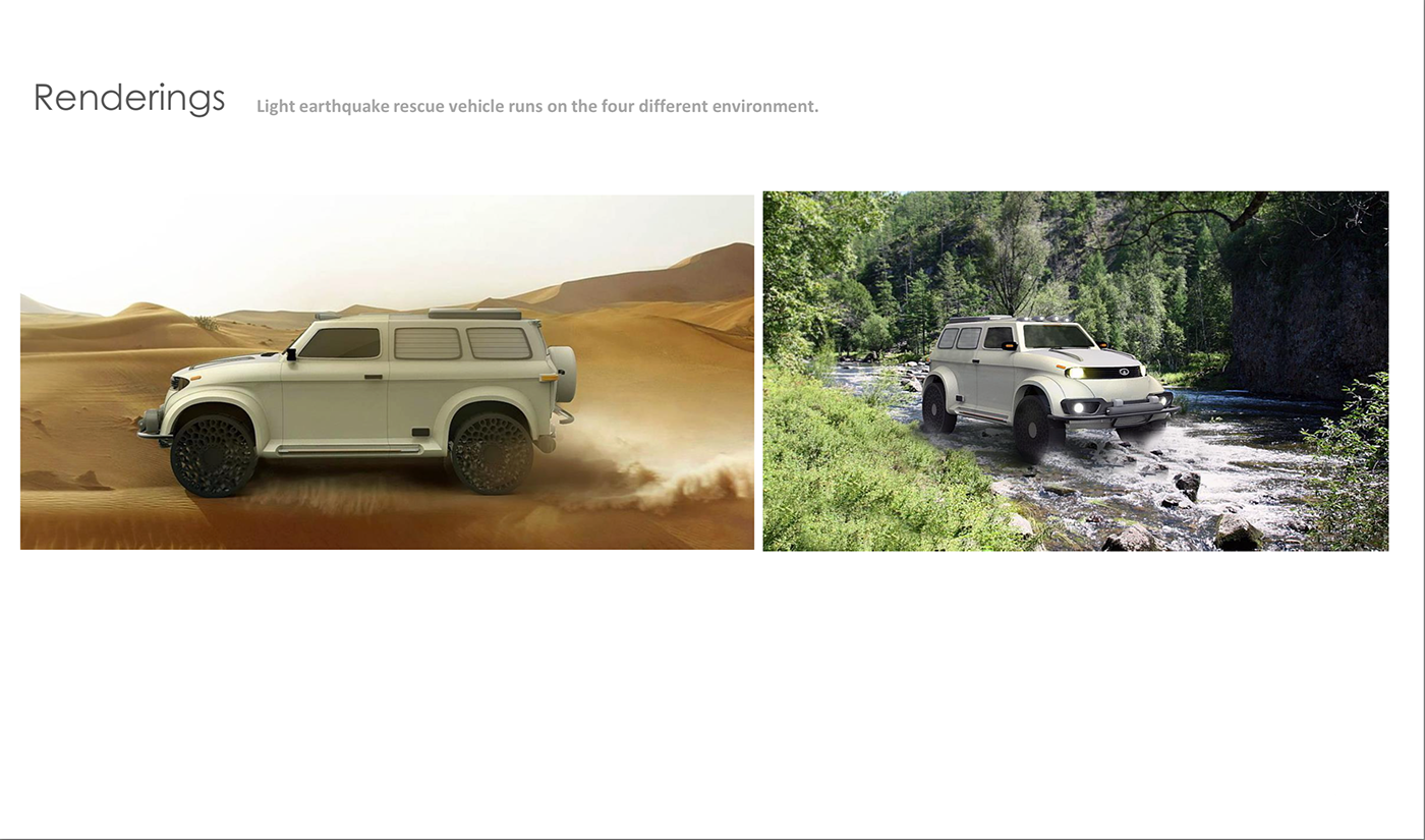 automobile，Off-road vehicle，Rescue vehicle，Design Research，concept，