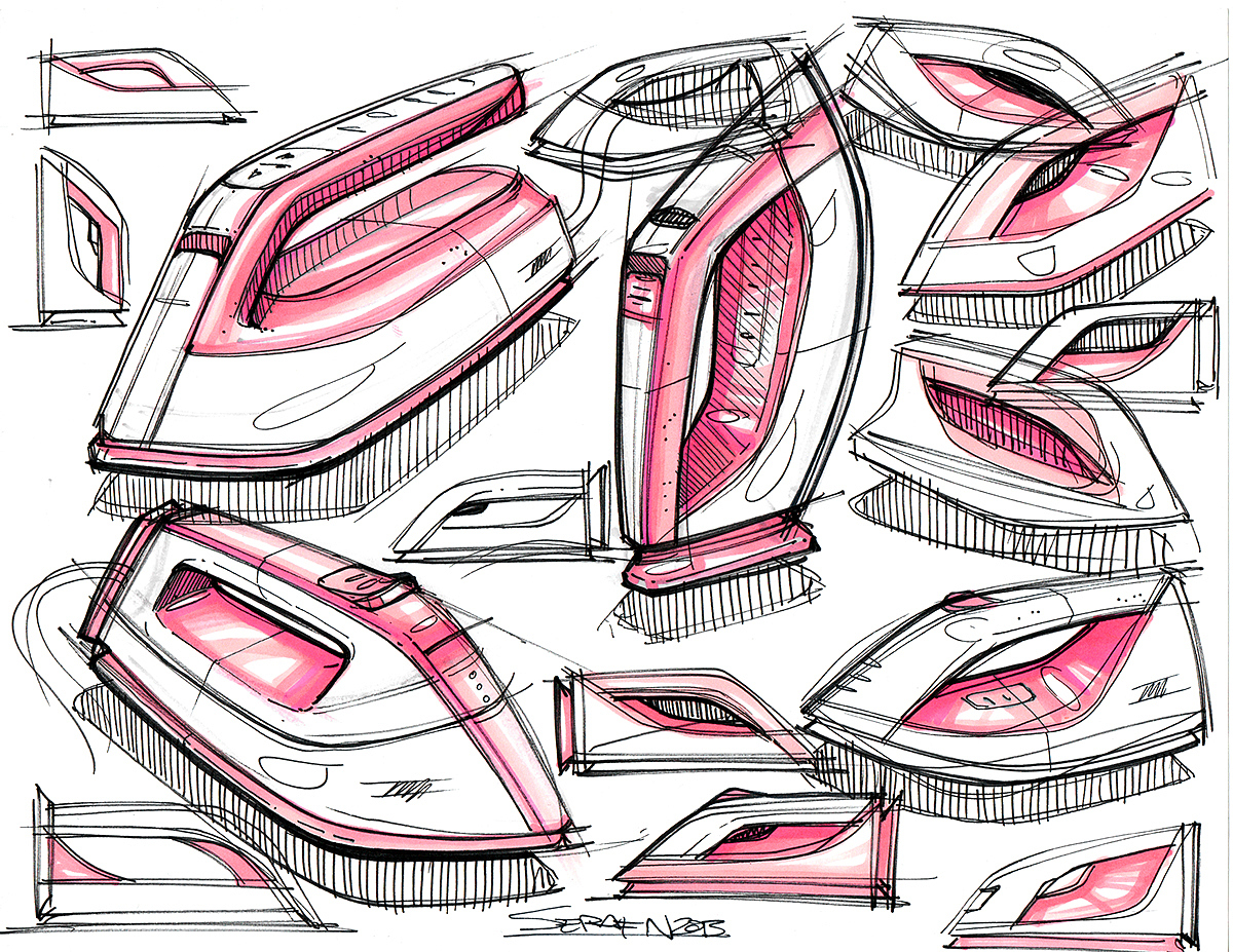 Hand drawn，