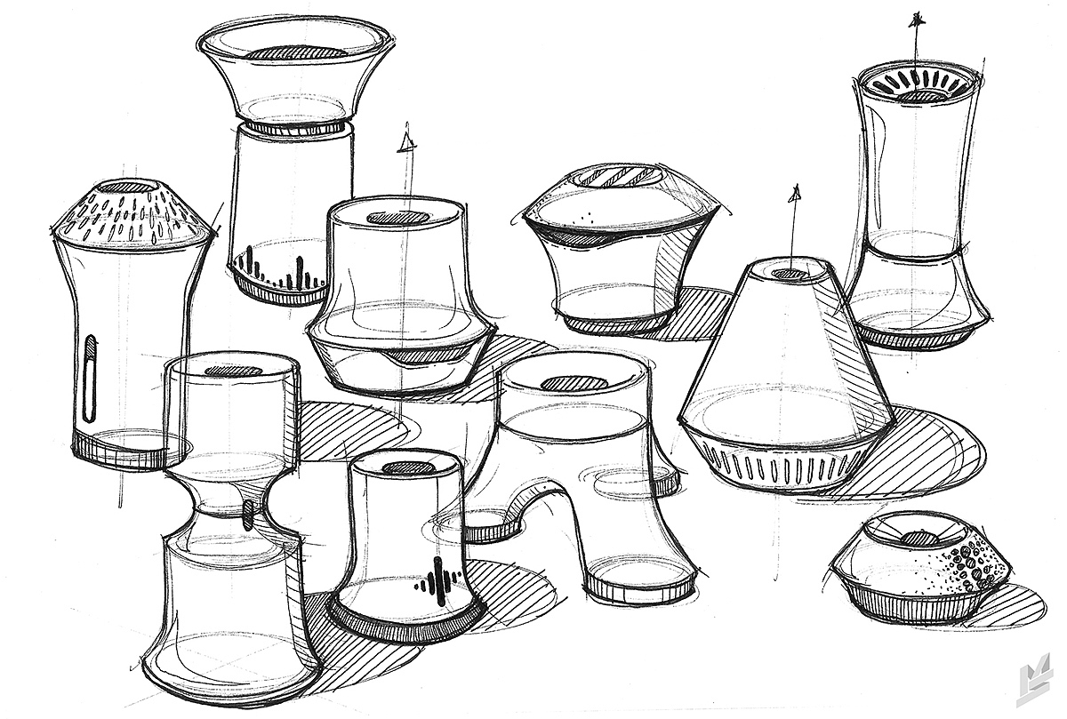 Hand drawn，