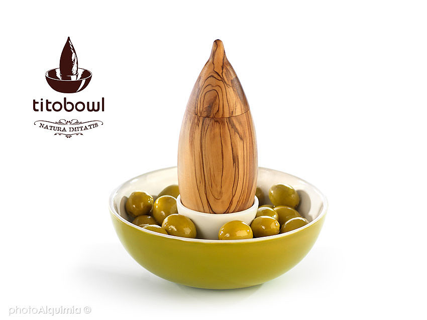 TITOBOWL，Olive kernel container，product design，industrial design，