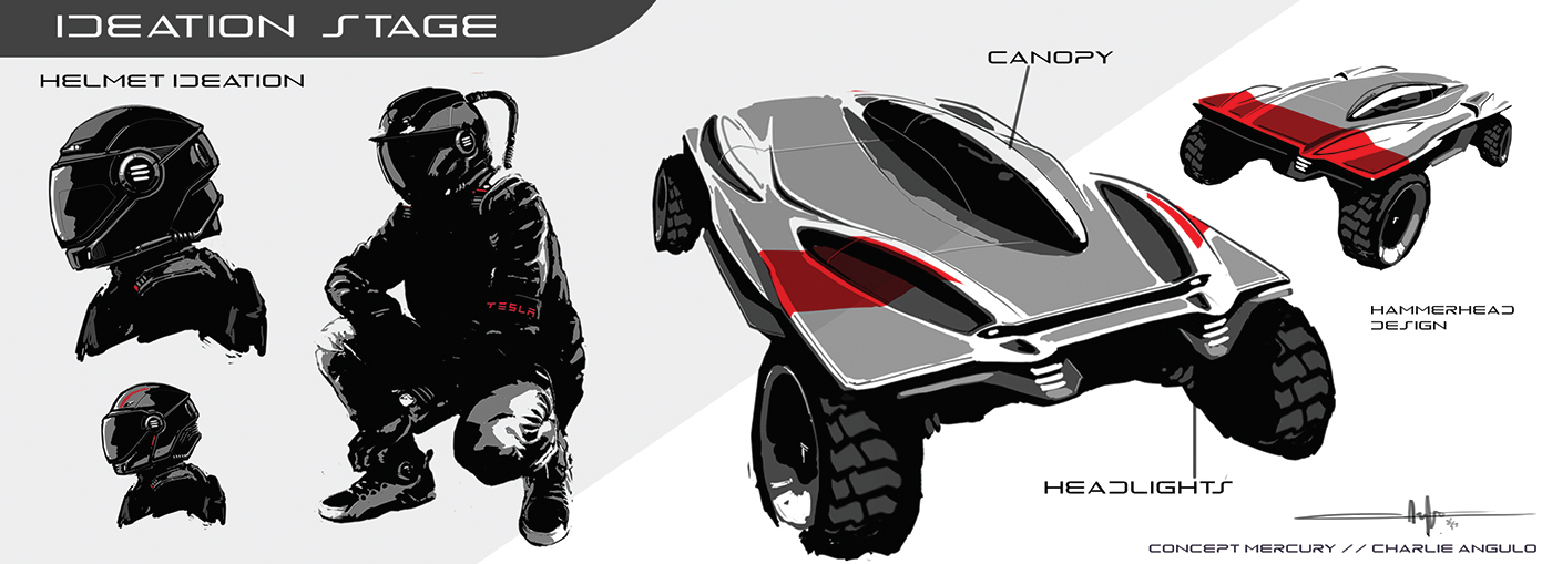 tesla，explore，Spacesuit，Spacewalk vehicle，