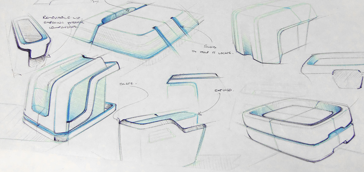 sketch，Hand drawn，industrial design，
