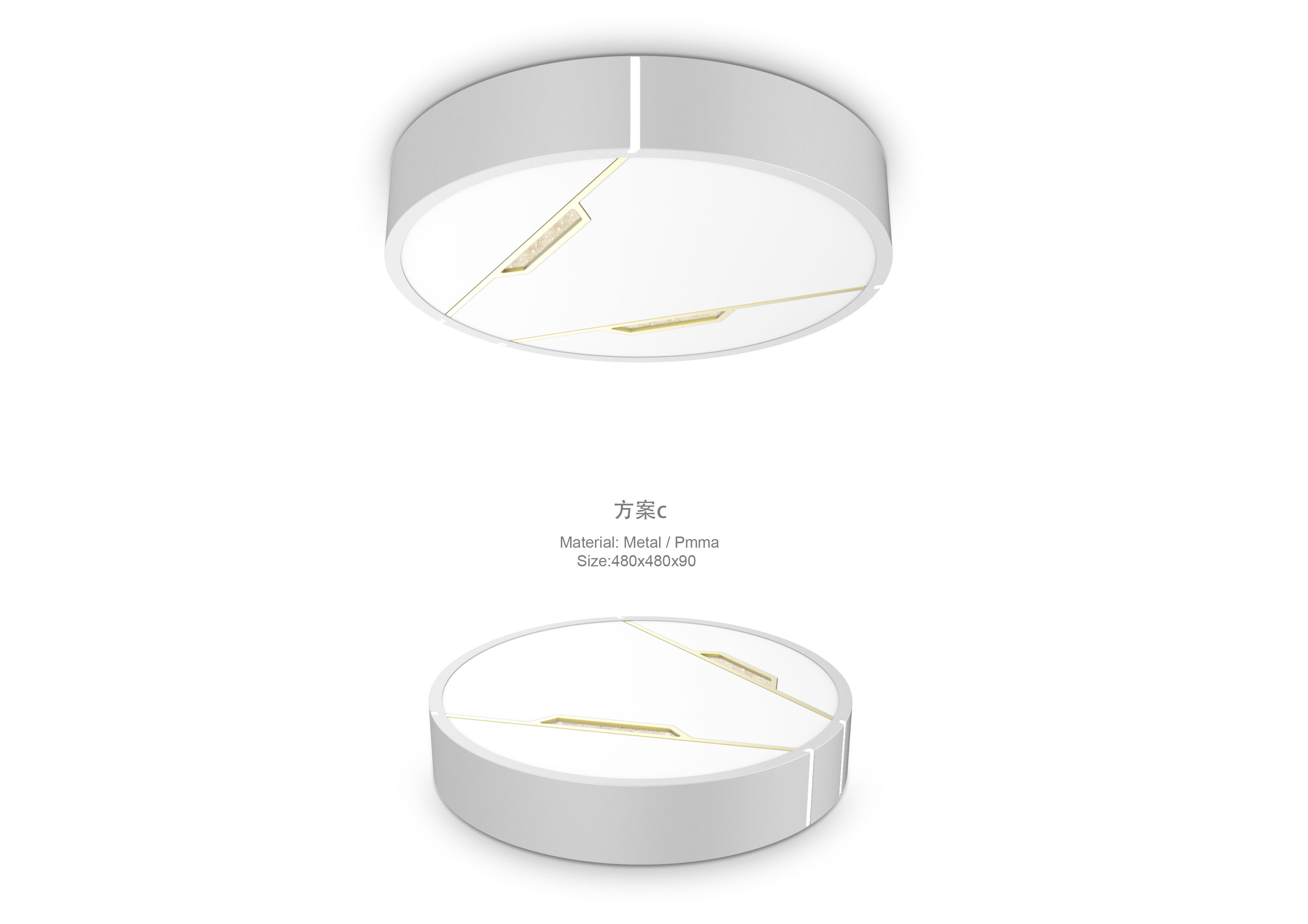 Iron ceiling lamp，Home design，