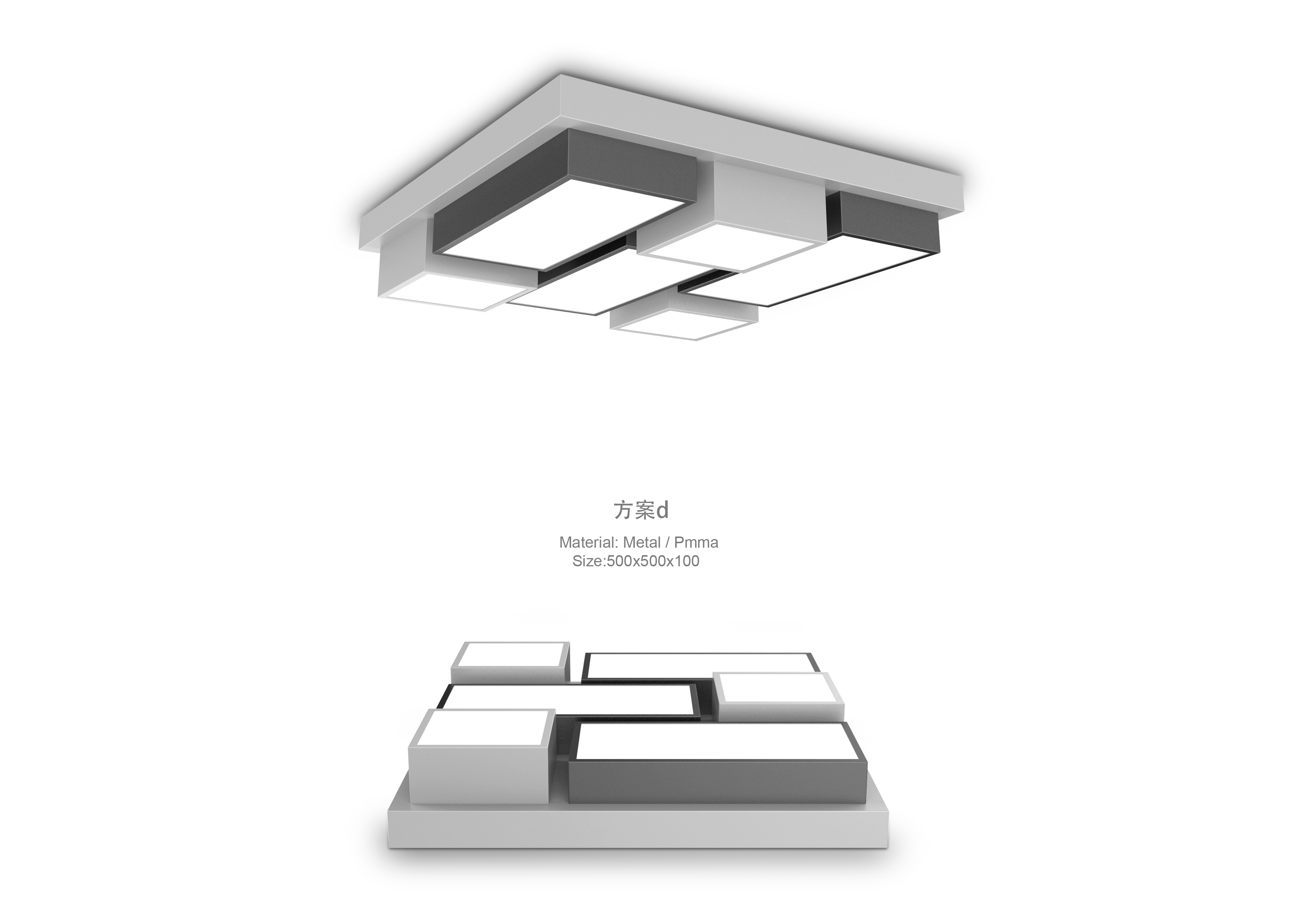 Iron ceiling lamp，Home design，