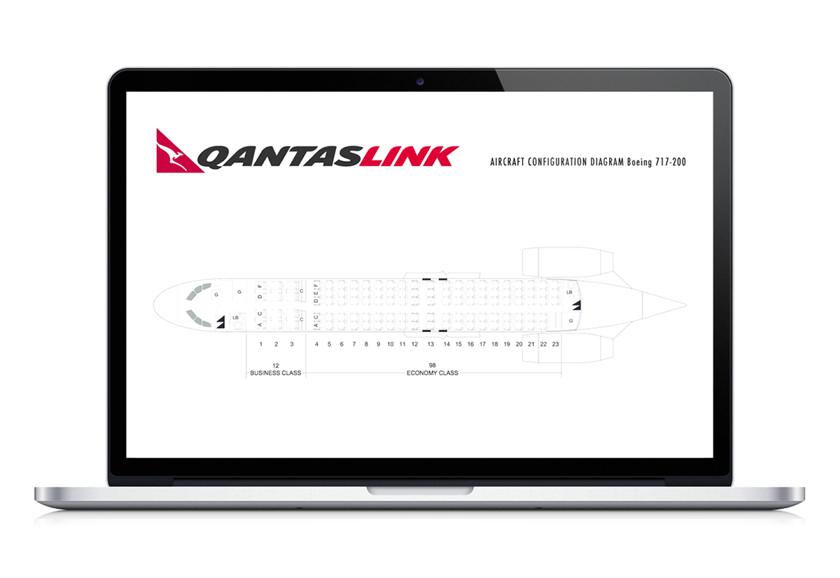 Qantas，Jet，Custom seats，luxury，IPad bracket，ipad，