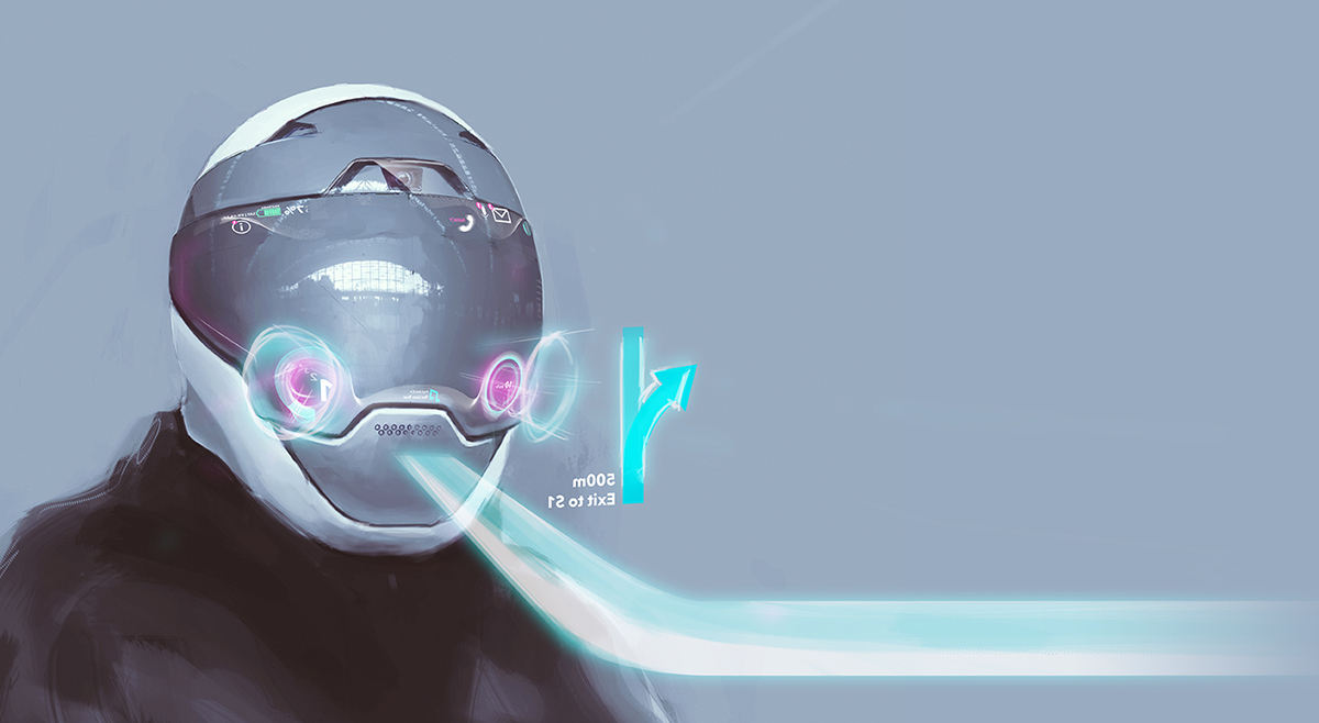 AEMH，motorcycle，Helmet，Navigation，security，Mobile app，