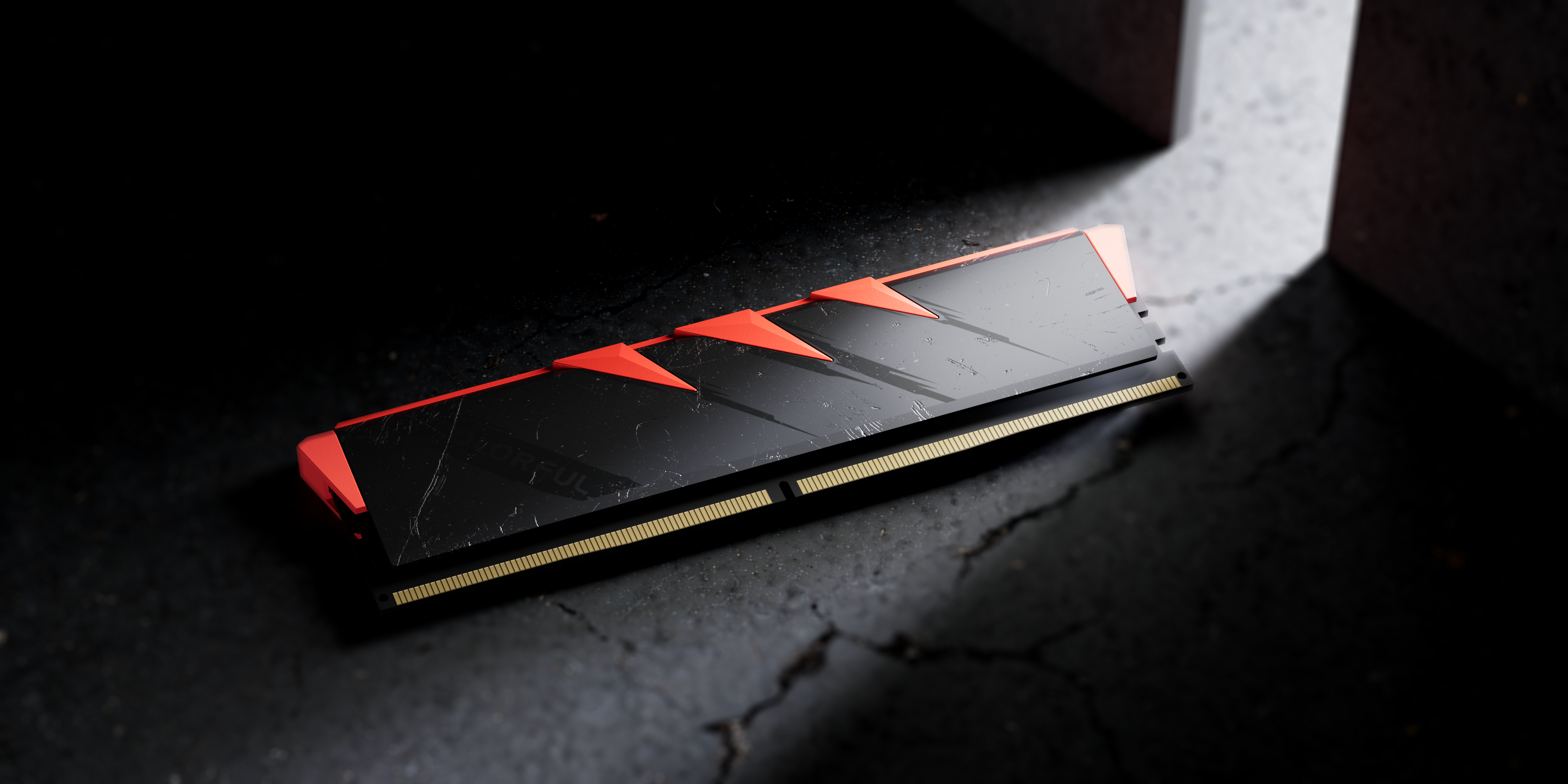 Seven rainbow，OMAHAWK，Memory module，DDR5，Computer hardware，Colorful，