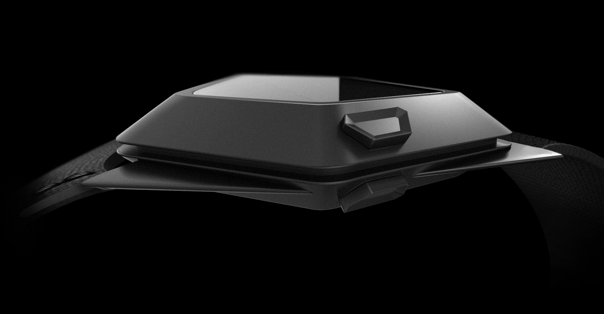 black，Automatic design，WØELK - WATCH，Wrist watch，