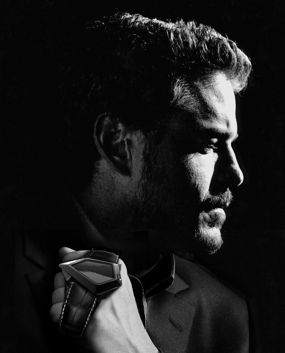 black，Automatic design，WØELK - WATCH，Wrist watch，