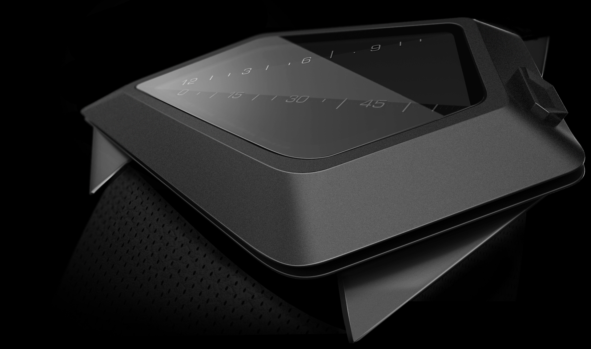 black，Automatic design，WØELK - WATCH，Wrist watch，