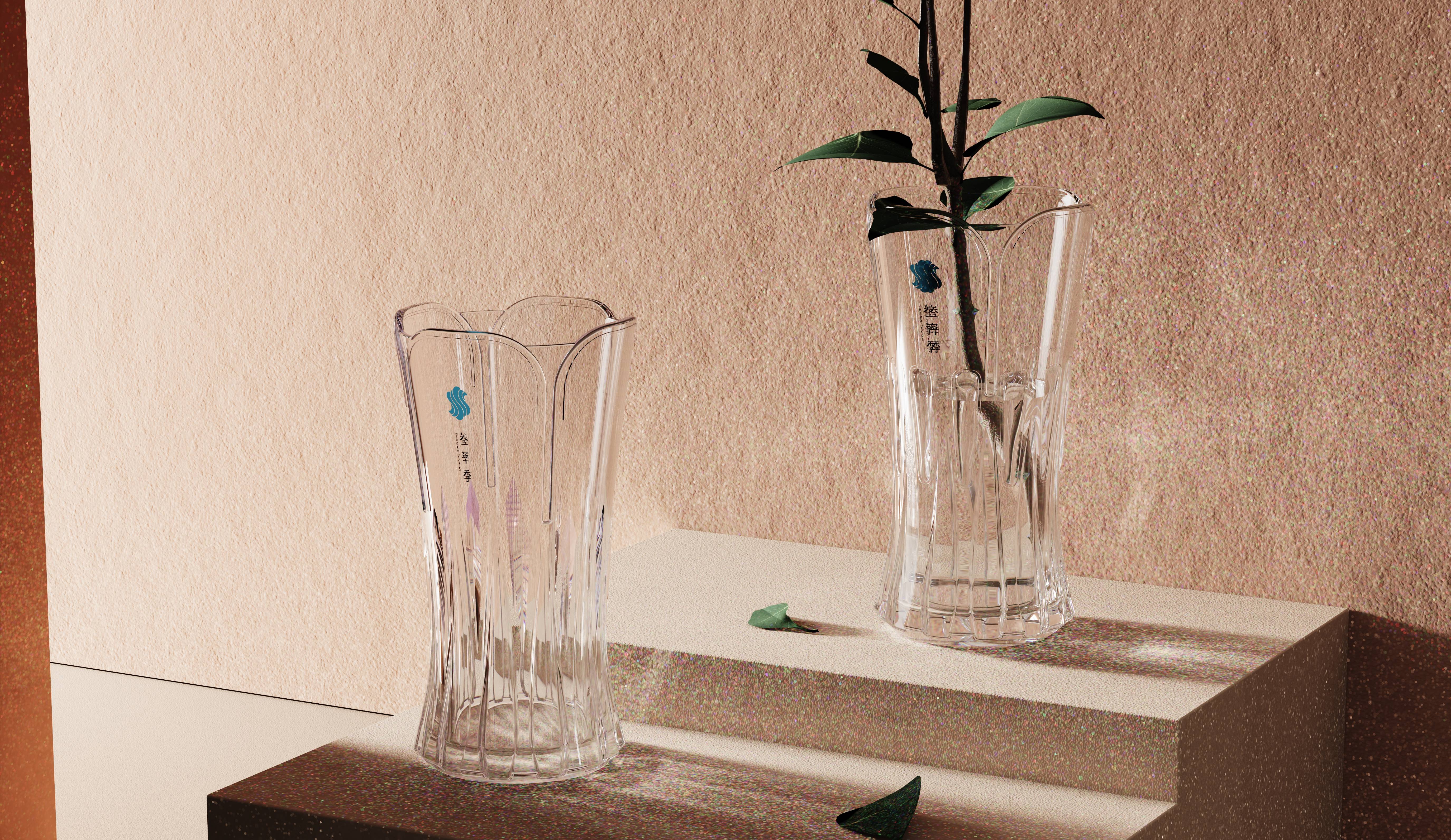 vase，Glass，Camellia，Hydroponic culture，